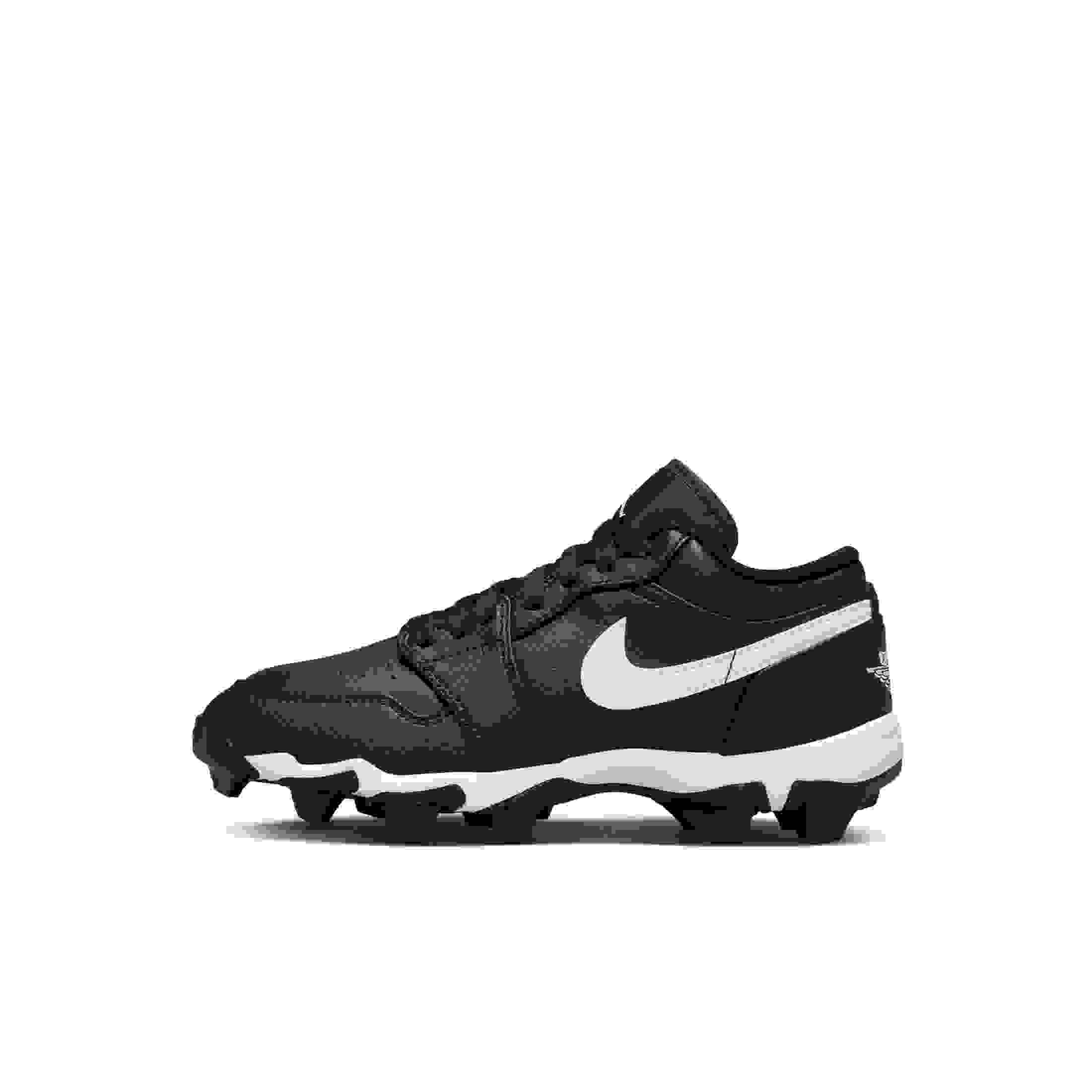 Jordan 1 Low Preschool Boys' "Black/White" Multisport Cleat